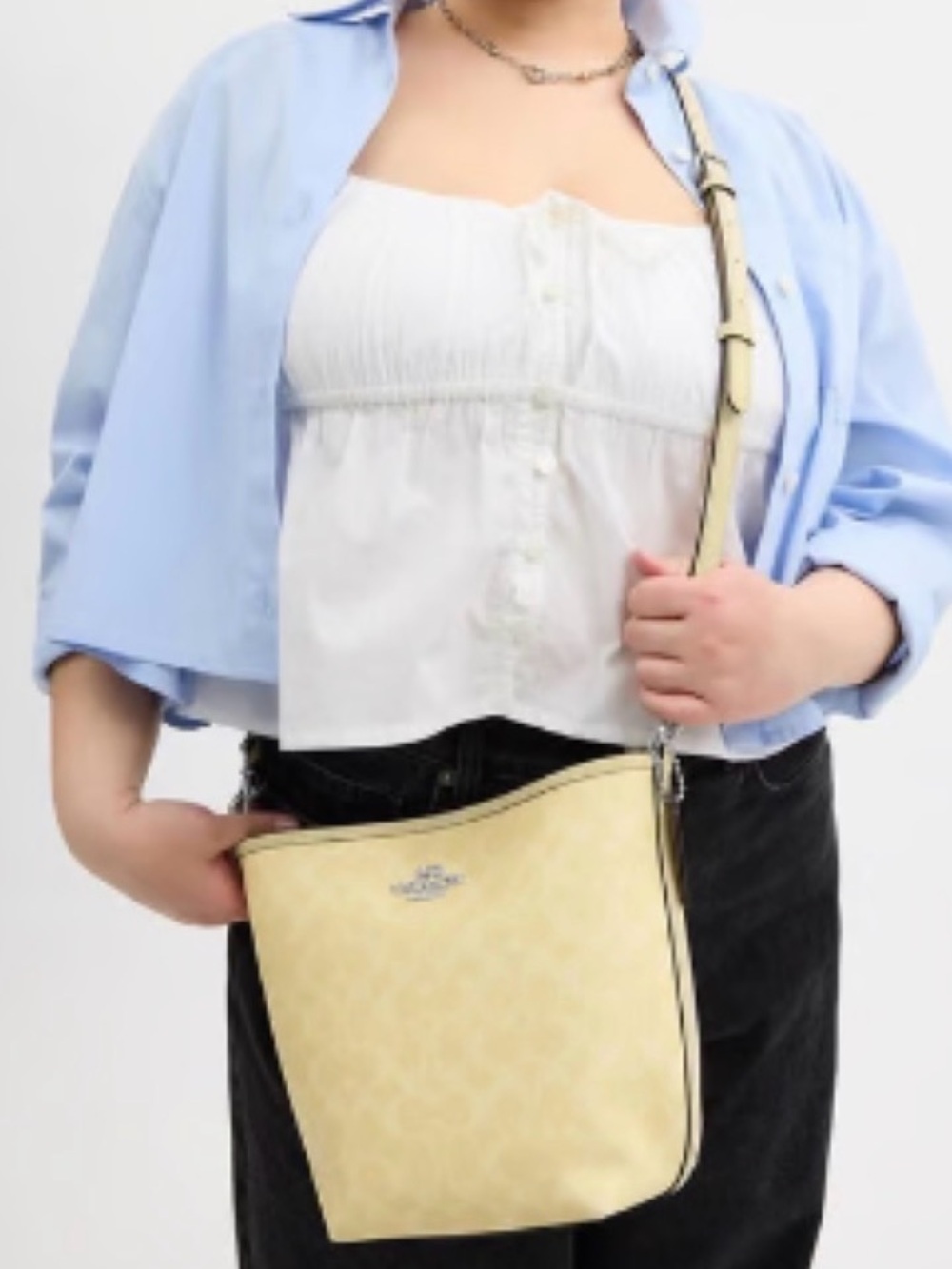 Coach Hay Signature City Bucket Bag